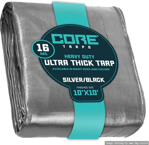 Vista 62 de Core Tarps - Lona resistente de 16 mm. / .62 pulgadas, impermeable, resistente a los rayos ultravioleta, a prueba de rasgaduras y roturas, lona