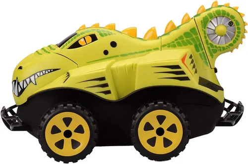Vista 3 de Kid Galaxy anfibia RC Car Mega morfismo cocodrilo. Todo terreno Control Remoto Juguete, 49 MHz.