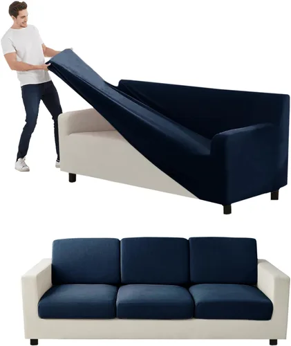 Vista 109 de Funda para Sofá de Terciopelo, Fundas Elásticas para Sofá para Funda Principal Separada/Respaldos y Cojines de Asiento, Funda para Sofá, para Fundas