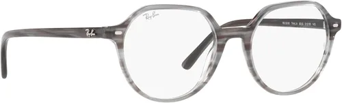 Vista 5 de Ray-Ban Rx5395 Thalia - Marco de gafas con receta cuadrada, gris, 51 mm
