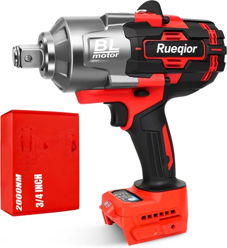 Vista 10 de Cordless Impact Wrench 1/2" Compatible with Makita 18V Battery, Impact Wrench 1000FT-LBS(1360N.m) High Torque Brushless Electric Impact Power Impact