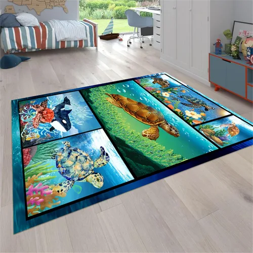 Vista 17 de Alfombra de guitarra, 3 x 4 pies, alfombra de guitarra eléctrica, para interiores, antideslizante, reducción de ruido, lavable a máquina, alfombra