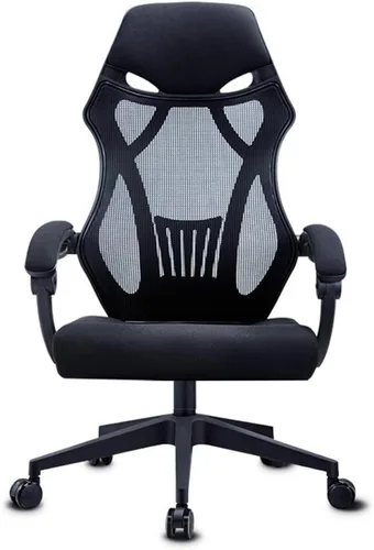 Vista 7 de Silla de juegos de oficina Sillón de PVC para el hogar Función de elevación y giratoria ergonómica Silla de computadora de oficina Sillas