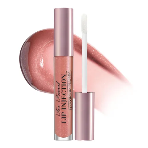 Vista 41 de Too Faced Lip Injection Lip Plumper Hydrating Lip Gloss for Fuller-Looking Lips Original, Maximum Plump, Cooling Gloss & Plumping Click Formulas