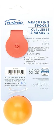 Vista 4 de Trudeau Juego de 5 cucharas medidoras, A, Otros (0995887) (paquete de 2)