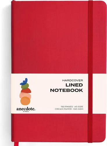 Vista 38 de ANECDOTE. Cuaderno pequeño (paquete de 2) – Diario de bolsillo de alta calidad para escribir notas – Compacto, duradero, diario de viaje ideal