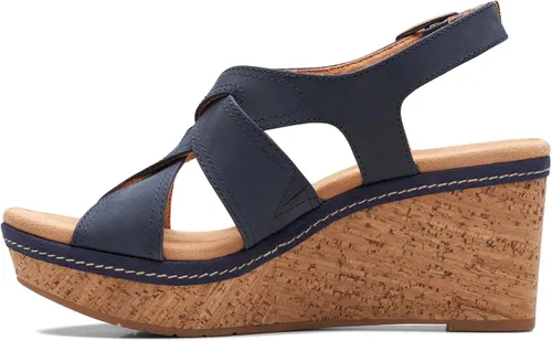 Vista 5 de Clarks Elleri Rae Sandalia de cuña para mujer