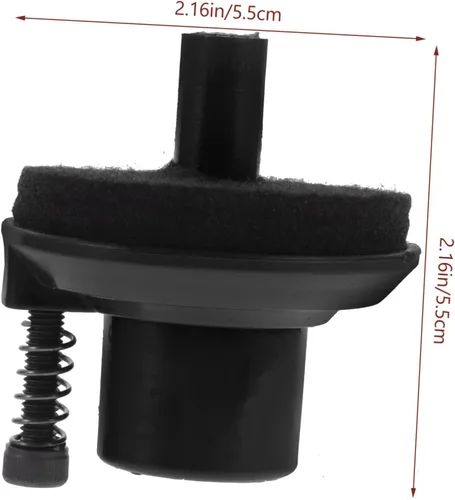 Vista 4 de Juego de accesorios de platillo de tambor Hi-hat Piezas de repuesto Almohadillas de fieltro para batería