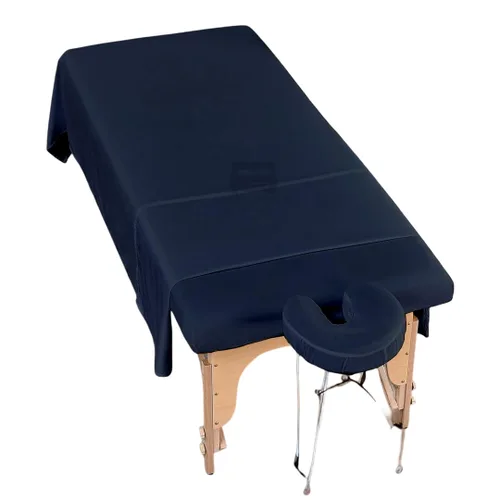 Vista 10 de Cottingon Juego de sábanas de 3 piezas para mesa de masaje, 100% microfibra cepillada de alta calidad, ultraligero, sin arrugas, funda de cama