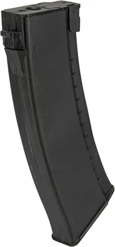 Vista 2 de Lancer Tactical 420 Round AK Polímero de alta capacidad Airsoft Magazine (Color: Negro)