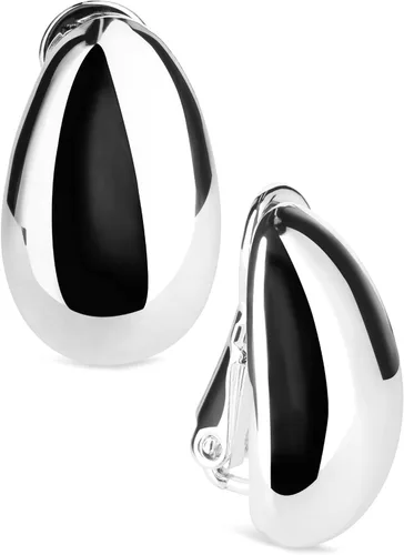 Vista 6 de Anne Klein Pendientes de aro con clip