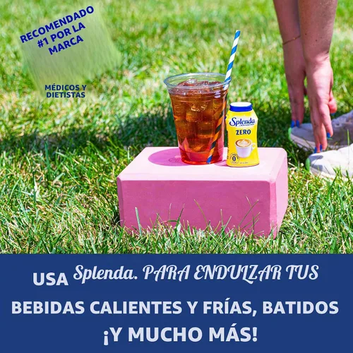 Vista 3 de SPLENDA LIQUID - Gotas edulcorantes cero calorías, botella de 1.68 onzas (paquete de 3)