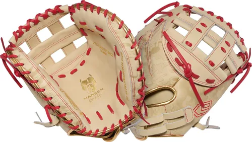Vista 13 de 2026 Heart of the Hide Fastpitch Softball Gloves Premium Leather Camel / Azul marino Pro H Web