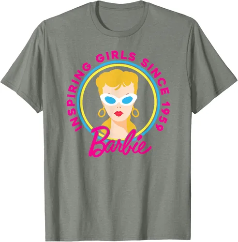 Vista 32 de Barbie - Camiseta inspiradora del 60 aniversario para niñas desde los 59 Negro
