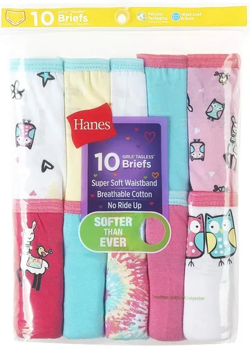 Vista 2 de Hanes - Calzones surtidos para niñas y niñas pequeñas
