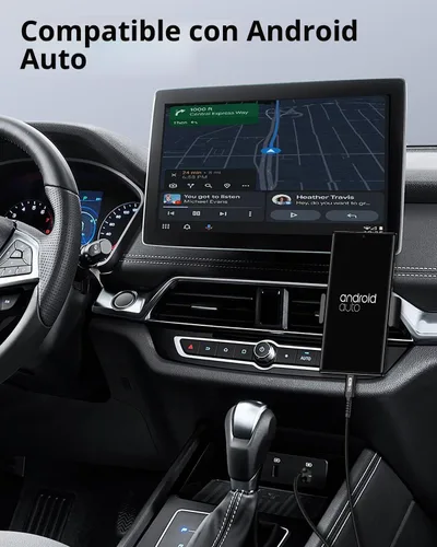 Vista 4 de SUNGUY Cable USB Auto Android de 10 Gbps de 6 pulgadas/0.5 pies, cable de transferencia de datos USB C 3.1 Gen2, cable USB C CarPlay de carga rápida