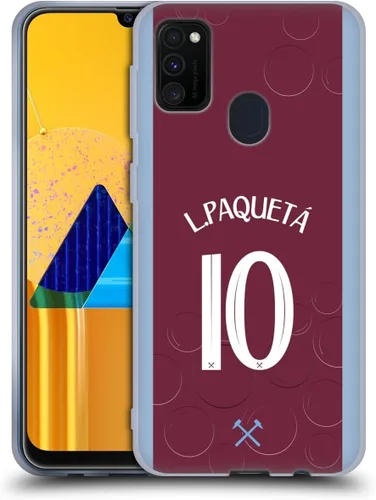 Vista 17 de Head Case Designs Officially Licensed West Ham United FC James Ward-Prowse 2023/24 Players Home Kit Gel Case [Military Grade Protection] Compatible
