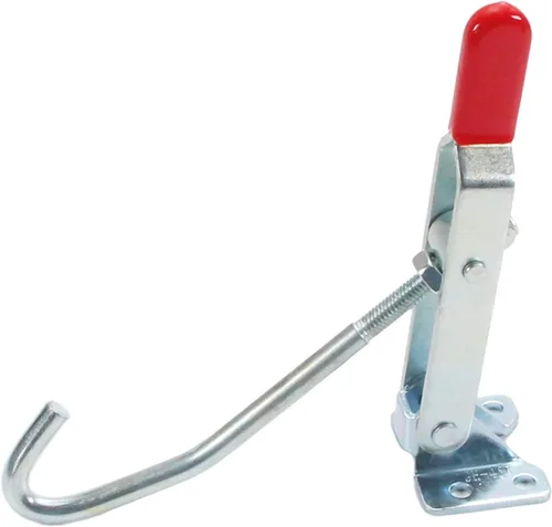 Vista 15 de Utoolmart Abrazadera de palanca ajustable, botón de liberación rápida, abrazadera de palanca de acción de empuje de tracción de 99 libras