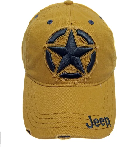 Vista 2 de Jeep Gorra de estrella 3D envejecida