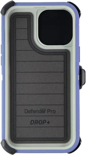 Vista 4 de OtterBox Defender PRO - Funda para Apple iPhone 13 Pro Max y 12 Pro Max, color azul fuerte