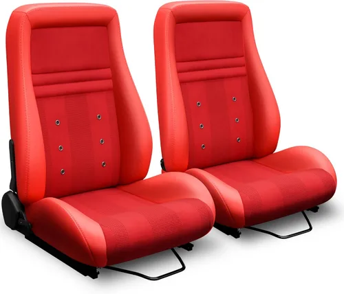 Vista 15 de Asientos universales de carreras, asientos de cubo con deslizadores dobles, asientos deportivos para automóvil, simulador de conducción, asientos
