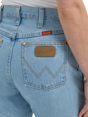 Vista 4 de Wrangler Vaquero de corte cowboy ajustado para mujer Bleach