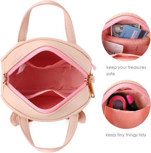 Vista 3 de mibasies Bolso para niñas pequeñas de 3 a 8 años
