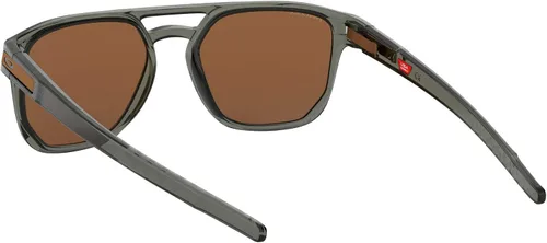 Vista 6 de Oakley Gafas de sol cuadradas Oo9436 Latch Beta para hombre Negro Negro Naranja
