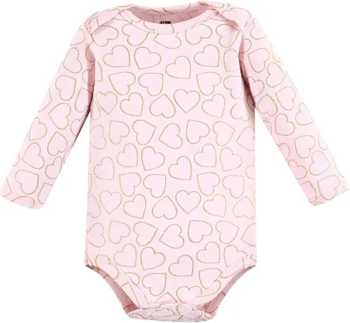 Vista 4 de Hudson Baby unisex-baby Cotton Long-sleeve Bodysuits