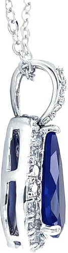 Vista 3 de Bridal Jewelry Set 7-15 CT Vintage Style Halo Cubic Zirconia AAA CZ Huggie Pierced Snap Drop Teardrop Screw Back Clip On Earrings For Women Prom