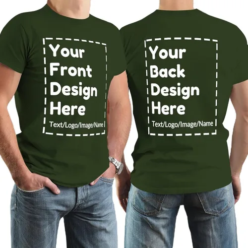 Vista 7 de Camiseta personalizada para hombres y mujeres, camisetas personalizadas para imprimir tu imagen, texto, logotipo, unisex para adultos