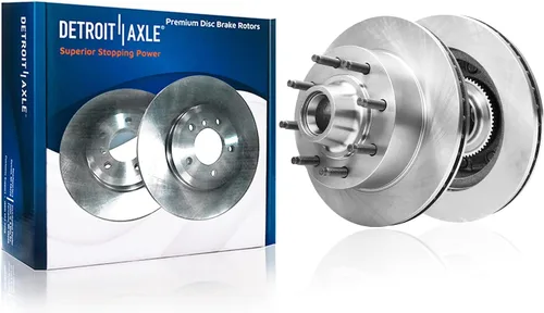 Vista 10 de Detroit Axle - Kit de freno delantero para Honda Odyssey 1999-2004 2001-2002 MDX Rotores de freno de disco Pinza de freno de disco con soporte