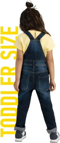 Vista 4 de OFFCORSS Overol para bebé, ajustable para el crecimiento, algodón duradero, diseño unisex para niños y niñas, cómodo