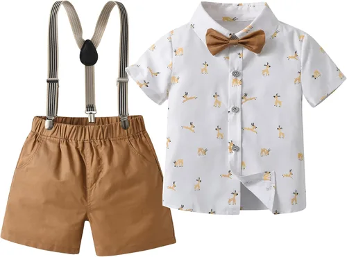 Vista 7 de Conjunto de traje de caballero para bebé niño