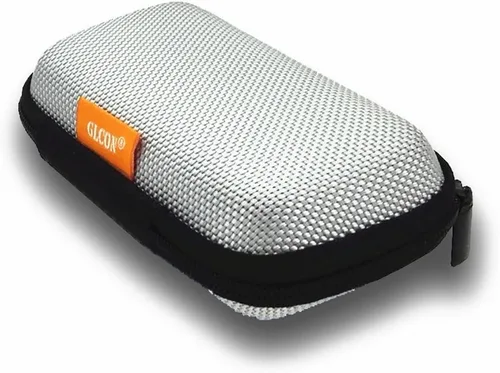 Vista 8 de Funda Rectangular Pequeña Rígida de EVA - Funda Portátil de Protección para Auriculares con Cremallera para Auriculares, Audífonos, Unidad Flash