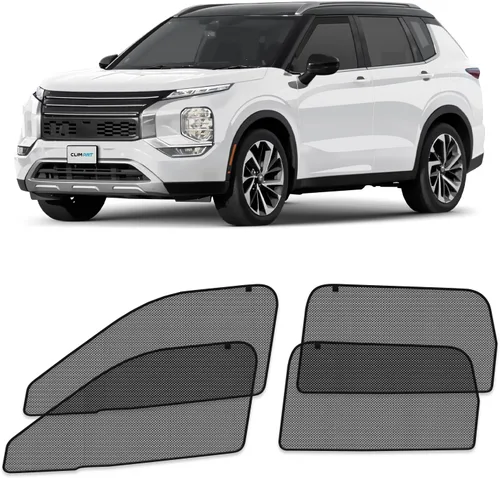 Vista 29 de Clim Art - Parasol para parabrisas de Nissan Pathfinder 2022-2024, plegable, personalizado, protector solar para vehículo, cubierta para parabrisas