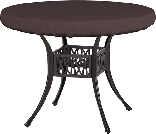 Vista 9 de Covers & All Cubierta para Mesa Redonda, 12 Oz Impermeable Resistente a UV y Clima, Cubierta de Mesa de Exterior para Muebles de Patio al Aire Libre