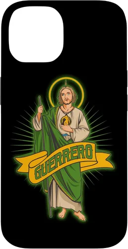Vista 4 de Funda para iPhone 11 San Judas Tadeo con Guerrero México