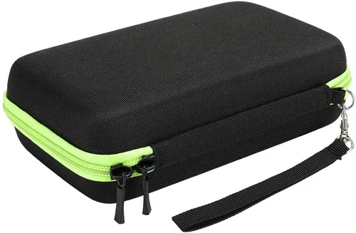 Vista 7 de Bolsa de almacenamiento compacta para hombre con correa de mano, fácil de almacenar QP2520/90/70 (negro verde)