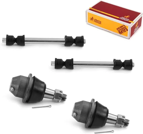 Vista 233 de Metrix Premium Chassis Parts - Juego de 4 piezas de articulación de rótula superior y barra estabilizadora delantera para Ford Ranger RWD 1998-2011