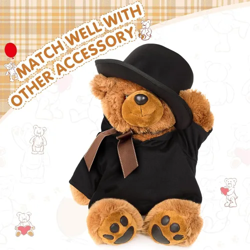 Vista 5 de 6 piezas de ropa de oso de peluche, camiseta de sublimación de oso de peluche, camisetas clásicas de oso de peluche, camisetas con capucha de 14 a