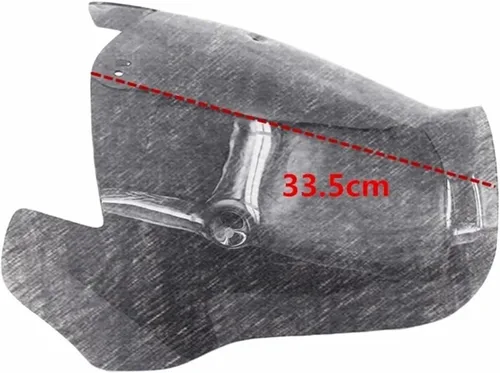 Vista 2 de Motocicletas y deportes de potencia, color negro, parabrisas de viento, deflectores de viento aptos para BMW F650 F 650 GS 1999-2003 deflectores