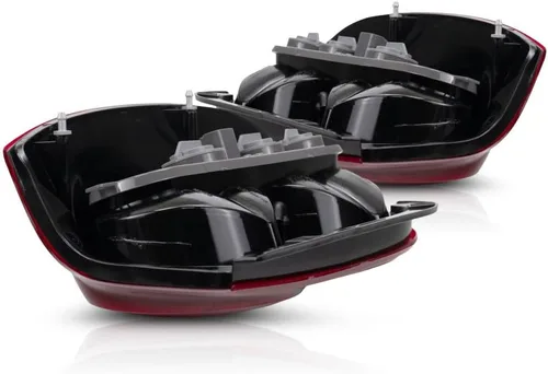 Vista 9 de CarLights360 Par de luces traseras para Jeep Liberty 2005-2007 CH2800158 CH2801158 CH2801158 – reemplaza a 55157061AC/AD/AE, 55157060AC/AD/AE Lado