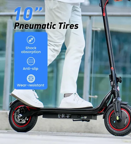 Vista 5 de Electric Scooter, Electric Scooter for Adults&Teens Negro oscuro