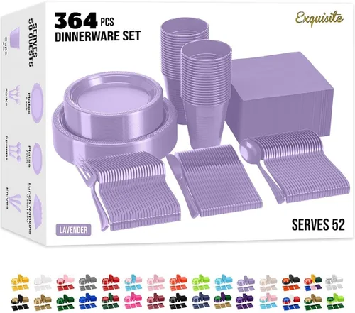 Vista 27 de Juego de 390 platos y servilletas del 4 de julio, platos de papel del 4 de 4 de julio 2