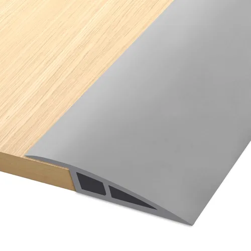 Vista 16 de FONUNO - Tira de transición de vinilo autoadhesiva para umbral de puerta Tira de transición para pisos, rampas de umbral de goma para puertas