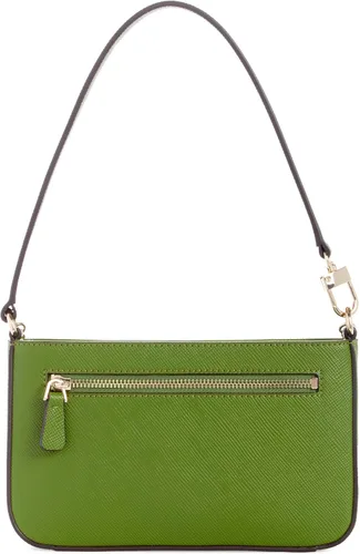 Vista 4 de GUESS Bolso de hombro con cremallera superior Brynlee, Verde botella