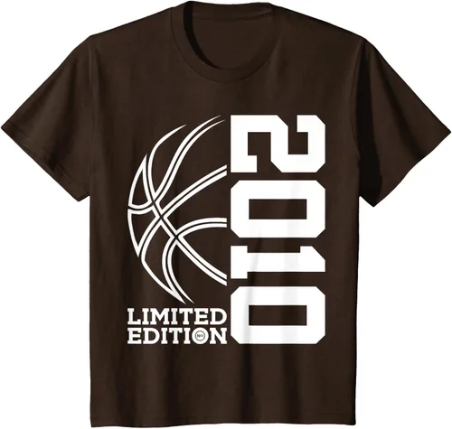Vista 36 de Camiseta de baloncesto de 13 cumpleaños edición limitada 2010, Negro