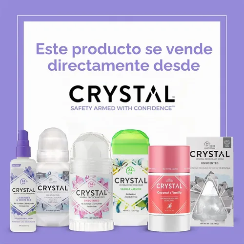 Vista 8 de Desodorante a bolilla para el cuerpo Crystal, 66,54 cc, paquete de 2