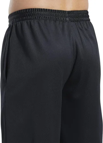 Vista 3 de Reebok Pantalones cortos de malla de baloncesto para hombre